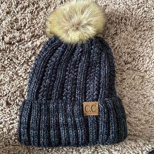CC puff beanie